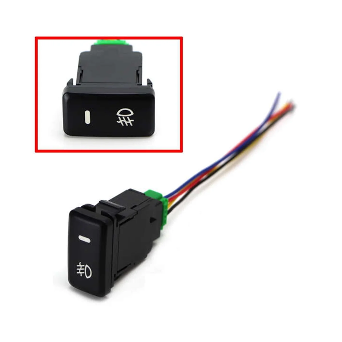 2 шт. водонепроницаемый переключатель противотуманных фар с 4 линиями для Toyota Lexus