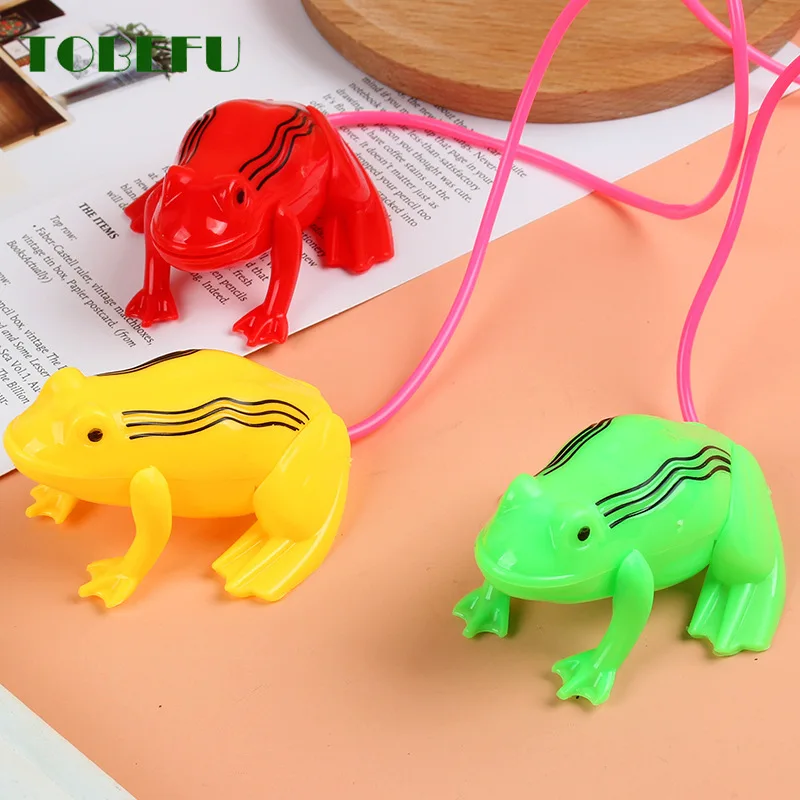 

Nostalgic Toys Air Pressure Jumping Frog New Children's Horse Wire-Controlled Airbag Blow Molding Will Jump Frog Animal Toy