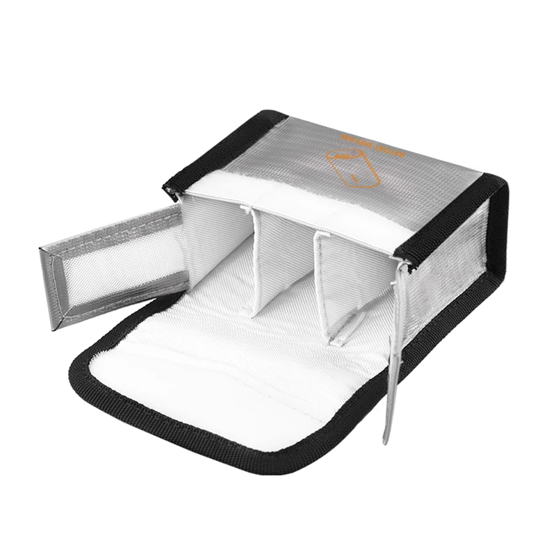 

Battery Explosion-Proof Bags Lithium Battery Safety Protection Storage Bag for DJI FPV Glasses High-Quality Fireproof