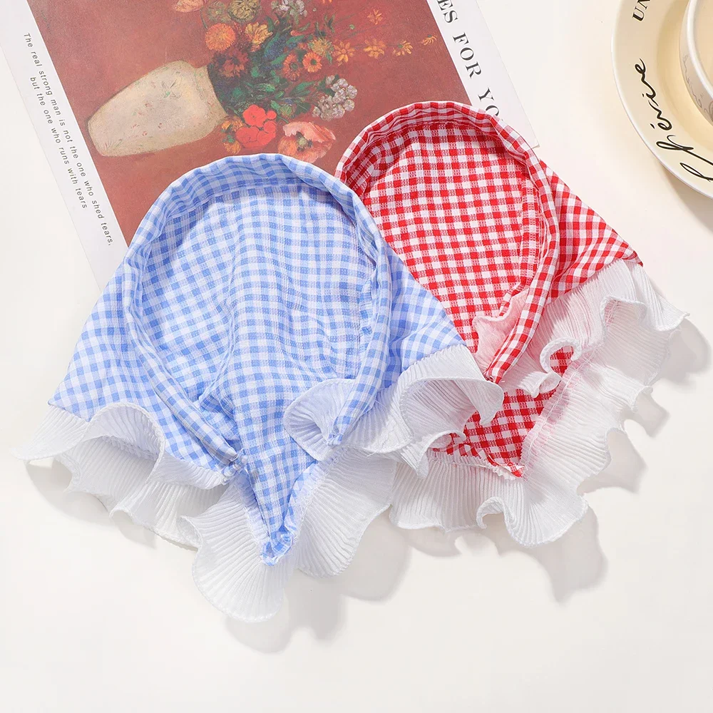 Новый полосатый шарф для волос в богемном стиле бандана повязка ретро