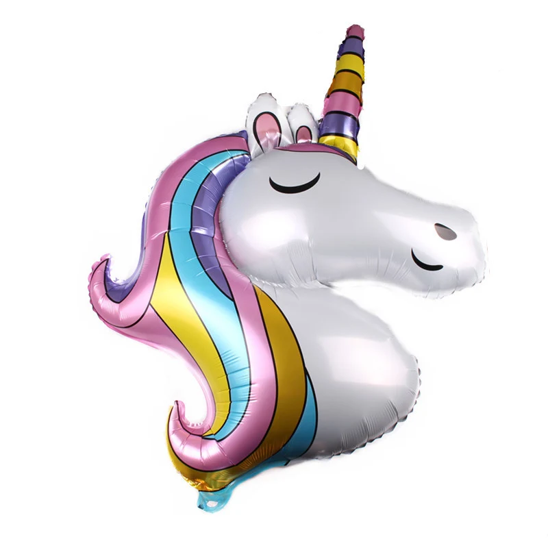 

50pcs 88x108cm Unicorn Balloons Foil Balloon Helium Balloon Ballon Birthday Party Decorations Kids Baby Shower Golobos Unicorn