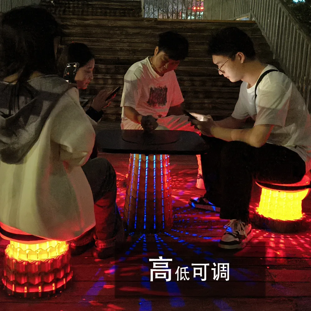 Складной стол и Набор стульев Утолщенная мебель Походы на открытом воздухе