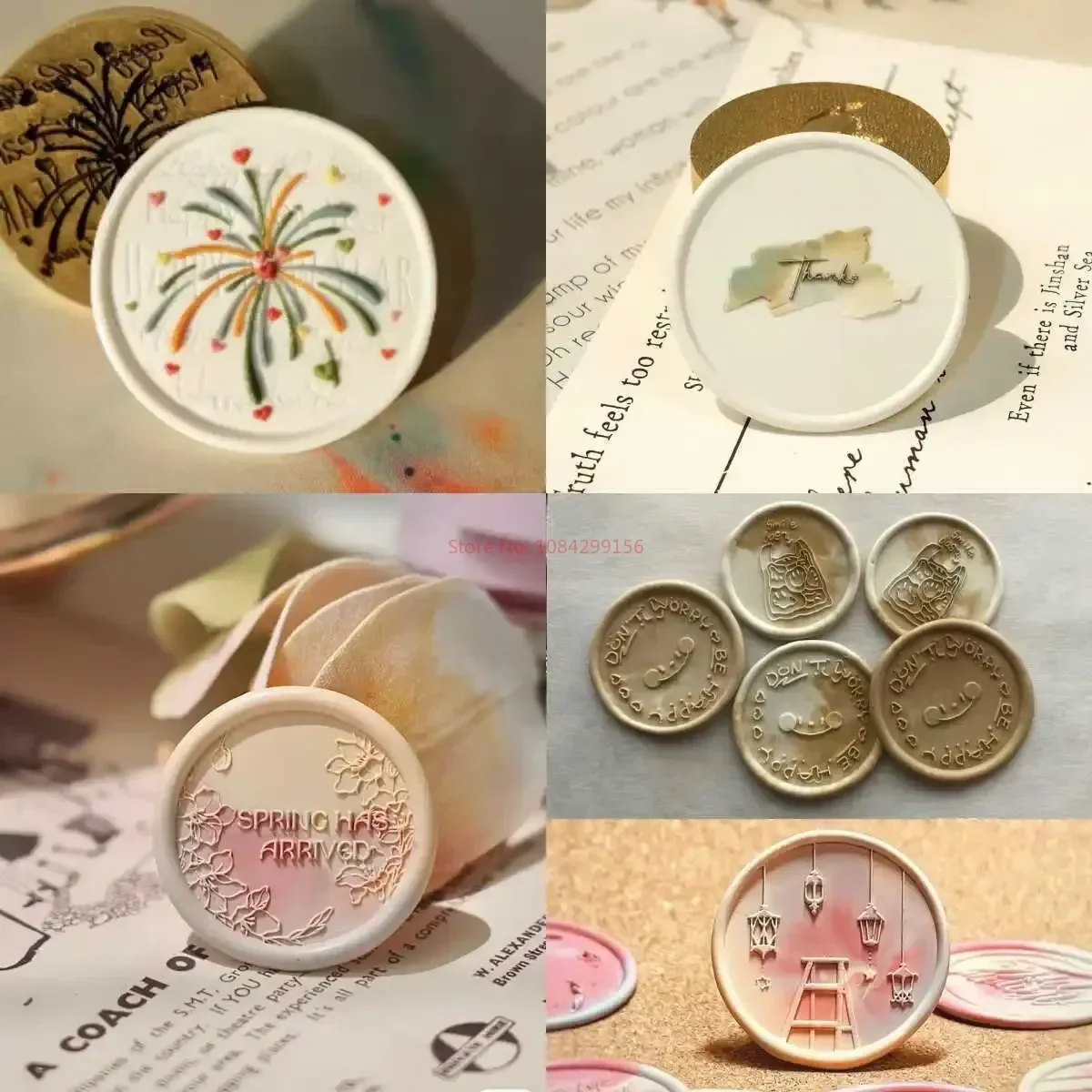 Оригинальная головка огненного уплотнения милый фейерверк рельефный