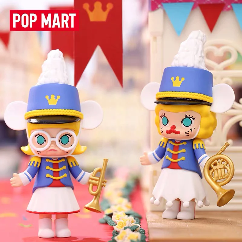 

POPMART Big band doll Molly the year of the rat box 2020 special style music team blind box in the New Year Home decore
