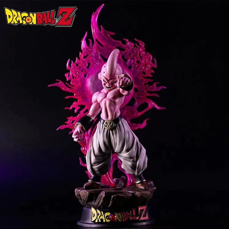 Dragon Ball Buu Аниме Фигурка Majin Boo ПВХ Фигурки Светодиодный Свет Коллекционная Модель