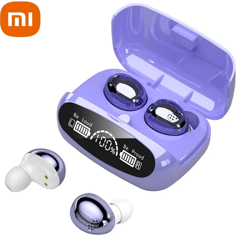

XIAOMI TWS Mini Wireless Headphones Stereo Bluetooth 5.1 Earphone Touch Control Headset Sports Earbuds with Mic Power Bank