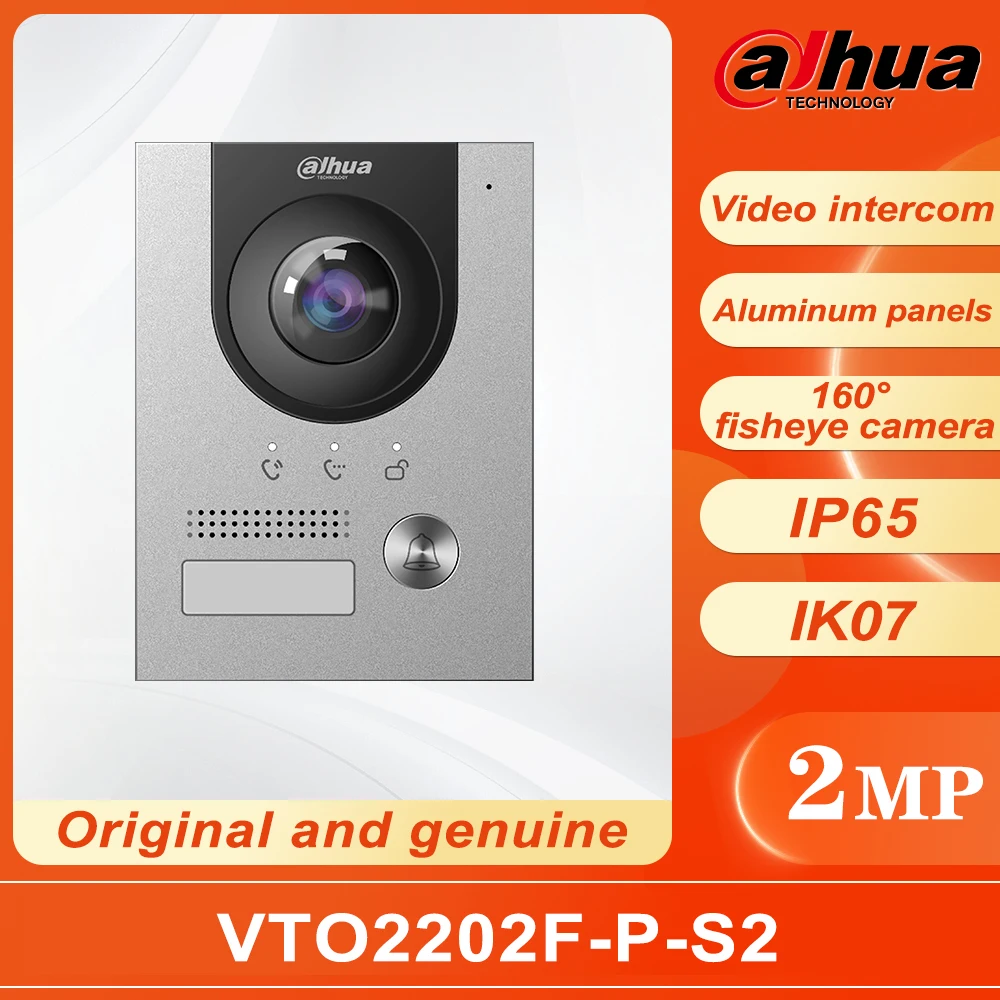 2-проводная IP-дверная станция Dahua VTO2202F-P-S2