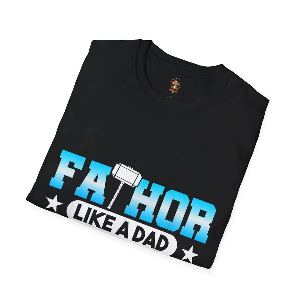Забавный милый подарок FaTHOR на День отца/день рождения для отца футболка