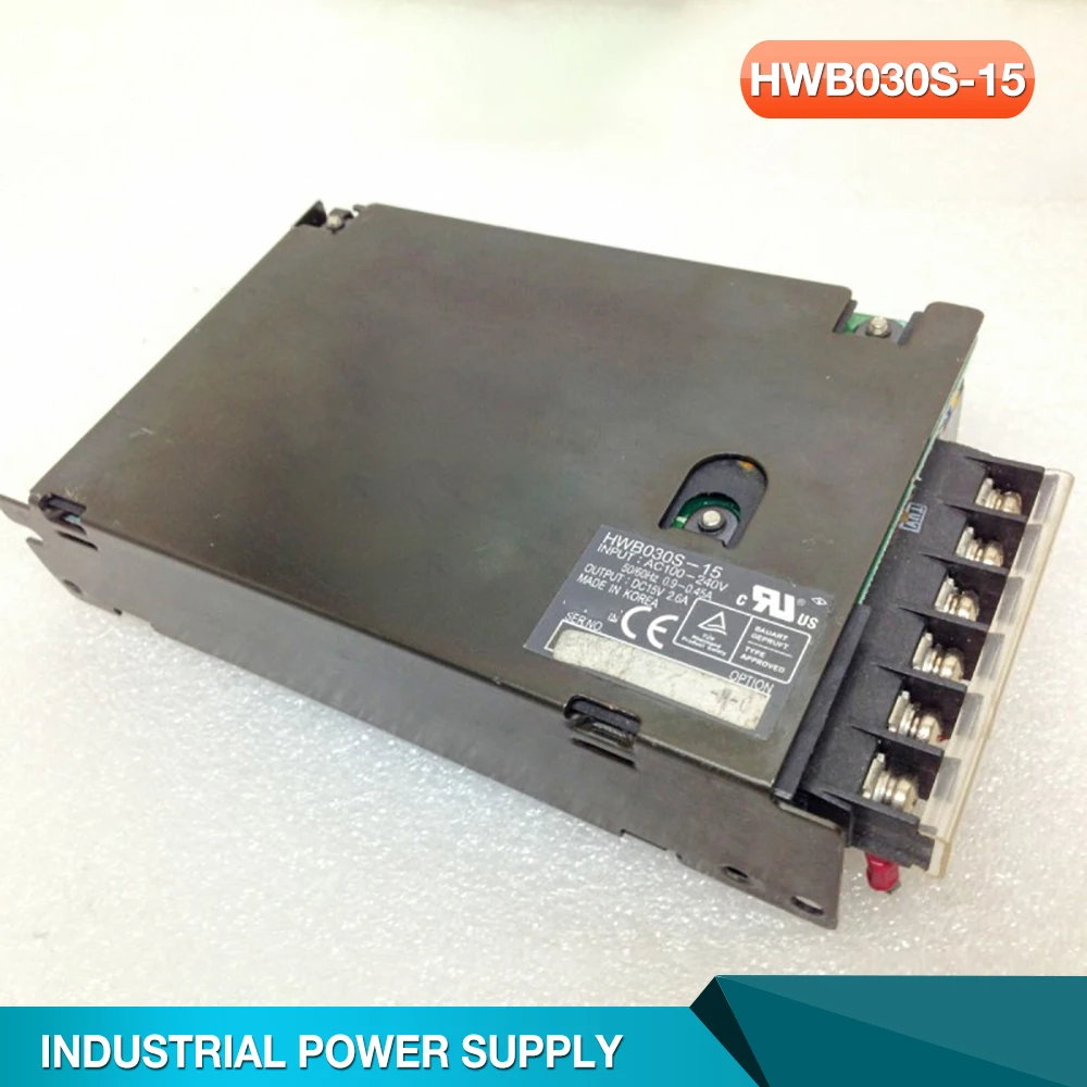 

HWB030S-15 для промышленного медицинского оборудования, источник питания 15 В/2,6 А, полностью протестирован