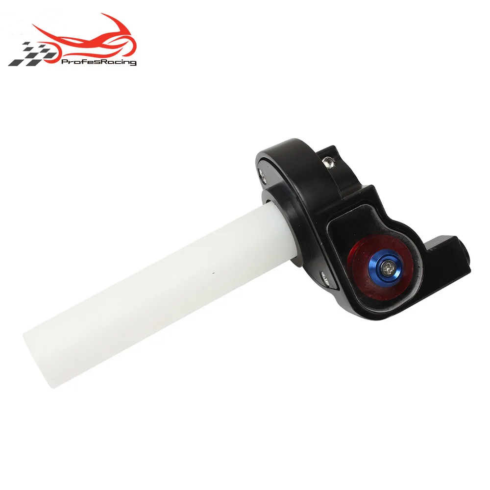 

22mm Grips Settle Twist Throttle Clamp Plastic With Throttle Cable For Motorcycle Pit Dirt Bike Motocross ATV Off road