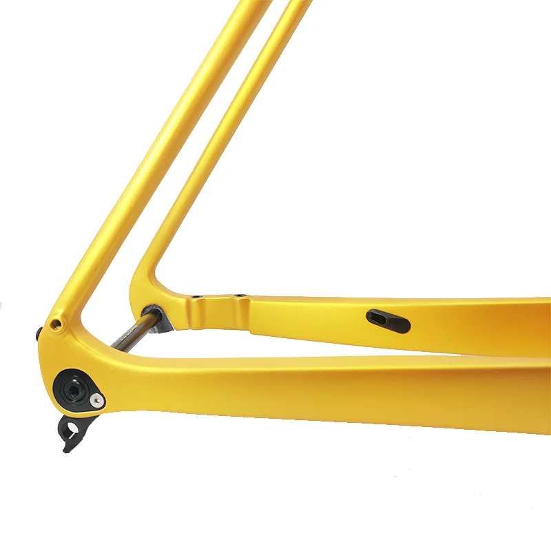 New T1000 Carbon Gravel Frame 700C*45C Bike Frame BB386 Disc Brake Gravel Bicycle Frameset Road Bike Frame Cyclocross Bike