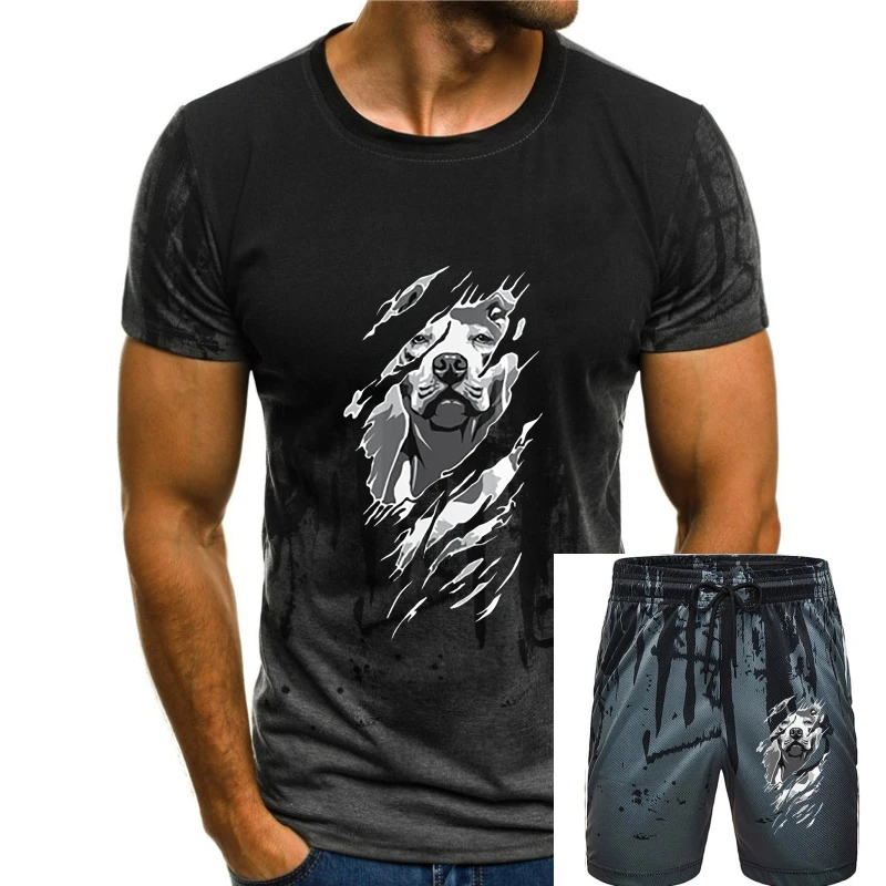 

Men T Shirt Pitbull 3D Women t-shirt