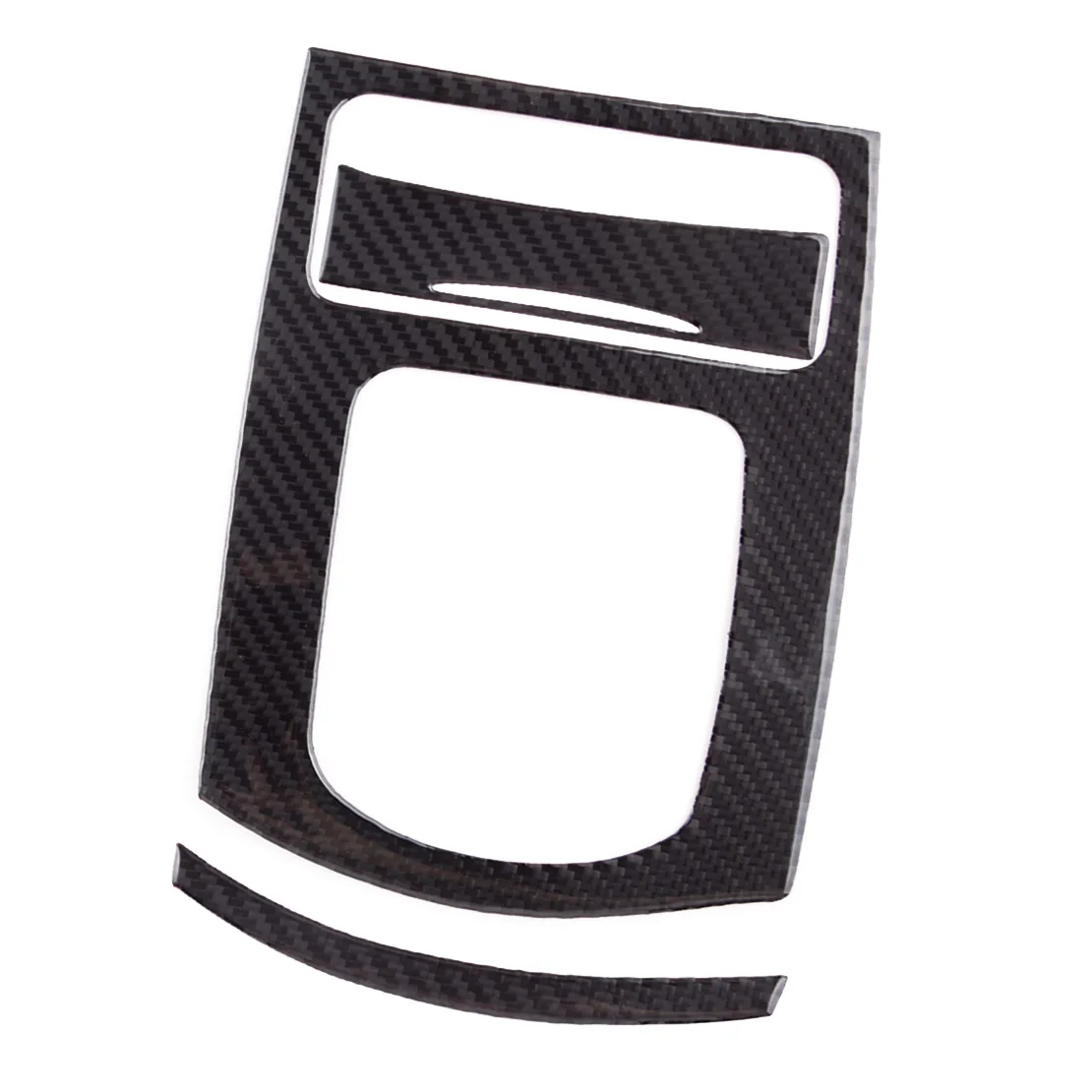 

3pcs/Set Carbon Fiber Black Car Front Automatic Gear Shift Cover Trim Sticker Fit for Infiniti G37 Sedan 2013 2012 2011 2010