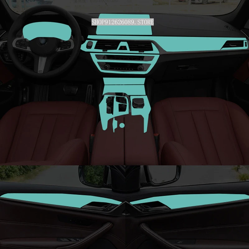 

Наклейка на панель для автомобиля из ТПУ, для BMW F10 G30, 5 моделей