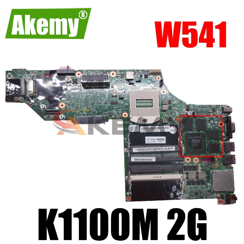 

W541 Motherboard Mainboard For Thinkpad W541 W540 Laptop FRU 00HW121 00HW137 04X5332 04X5300 12291-2 48.4L013.021 GPU:K1100M 2G