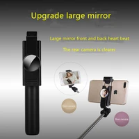 mini wireless bluetooth selfie stick with shutter remote tripod for phone monopod for iphone huawei for samsung oneplu