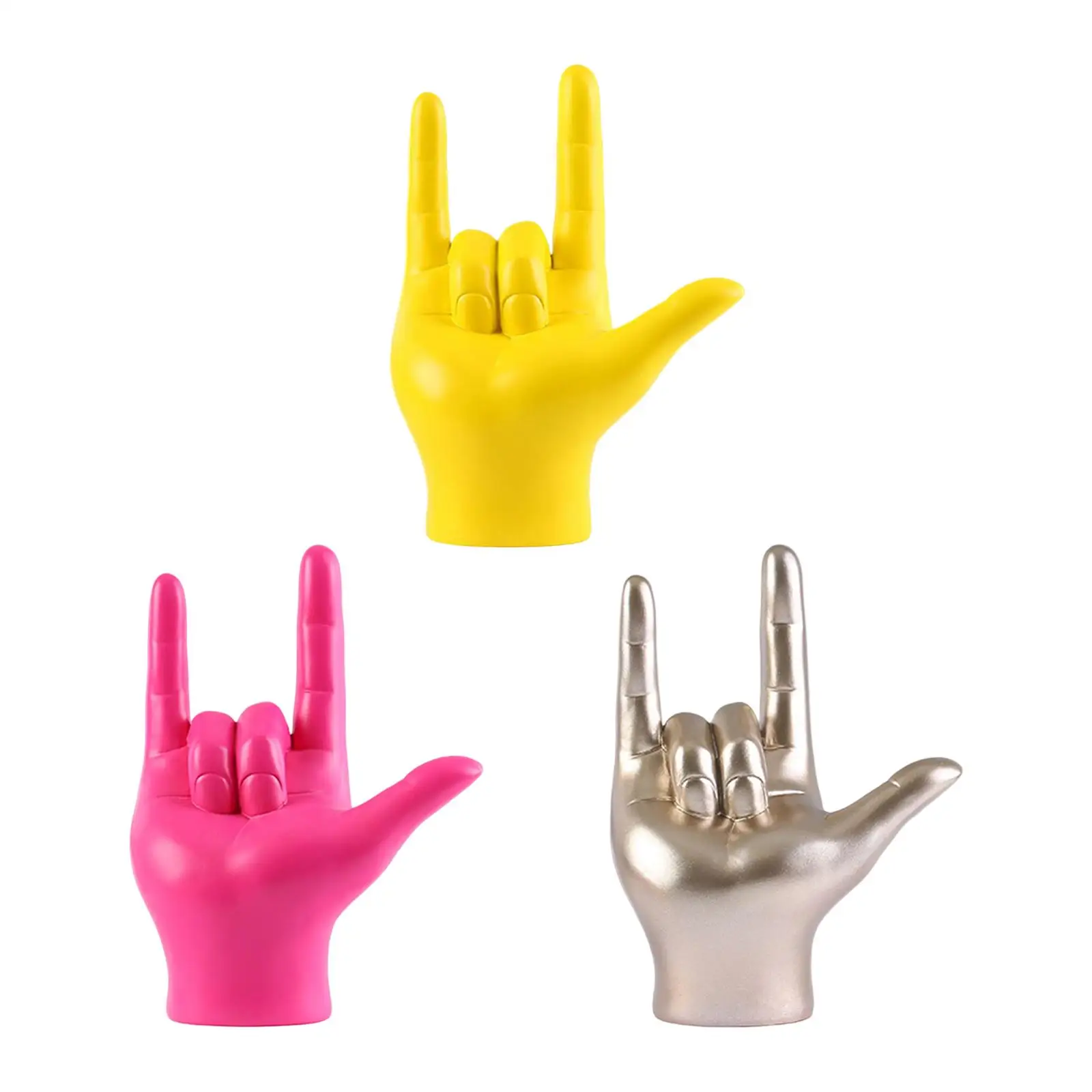 

Статуэтка с надписью «Love You Finger Gesture»