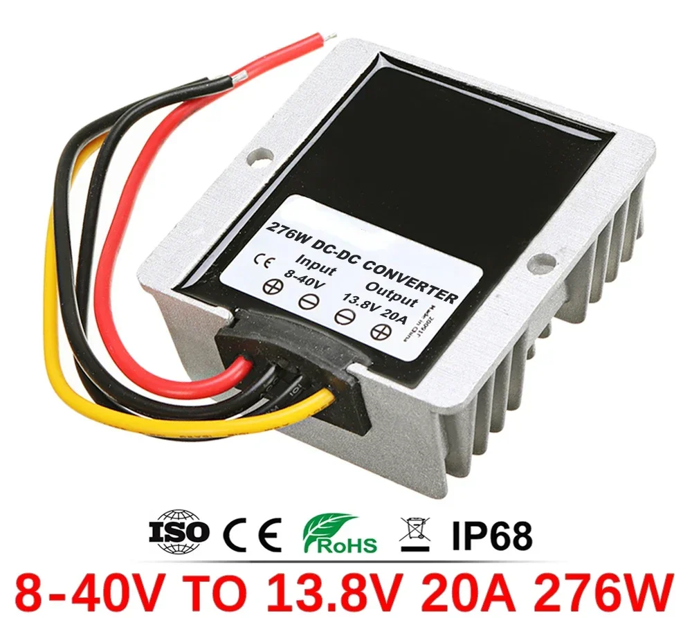 

Стабилизатор напряжения waohei DC DC 8-40V до 13.8V 12V