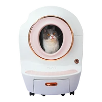 automatic remote wifi control intelligent litter box cat toilet closed oversized manual deodorant