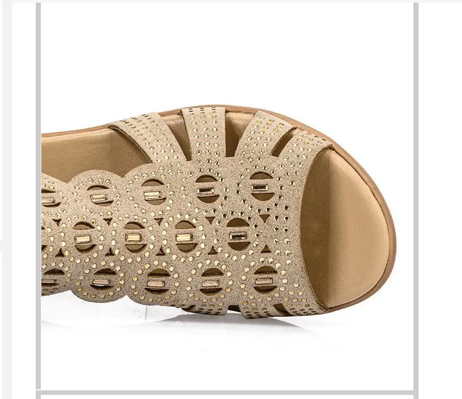 Classic Women Sandals Soft Bottom Wedge Heels Sandals Summer Shoes Women Platform Sandals BlackElegant Wedges Shoes For Women