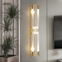 northern europe simple light luxury wall mounted lamp creative art bedside living room dining room interior decorative wall lamp