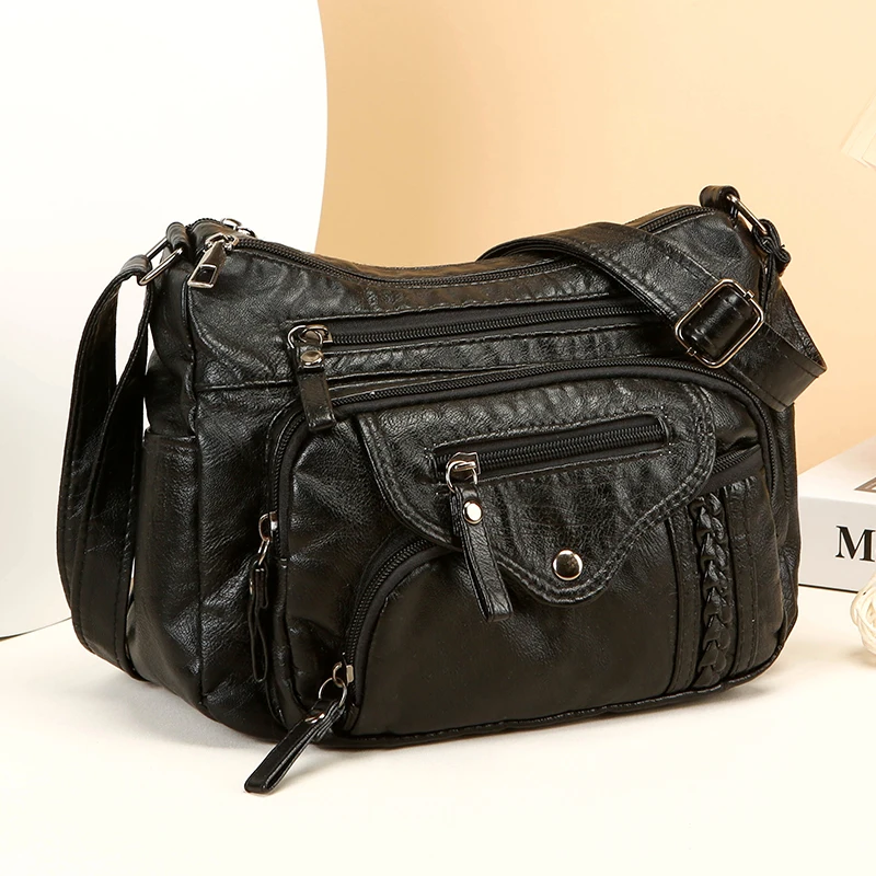 Высококачественная кожаная сумка-тоут для женщин роскошные повседневные