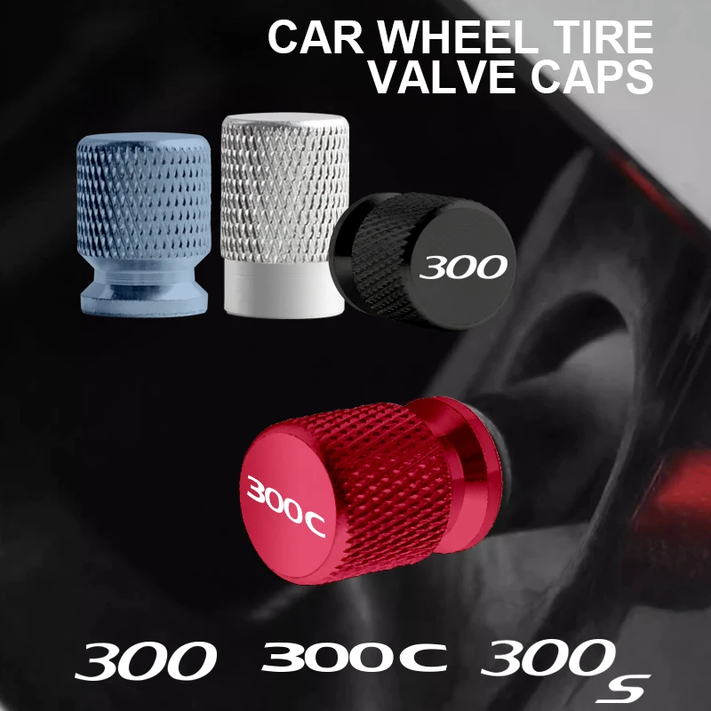 4 шт. колпачки на клапаны автомобильных шин Chrysler 300c 300 300S