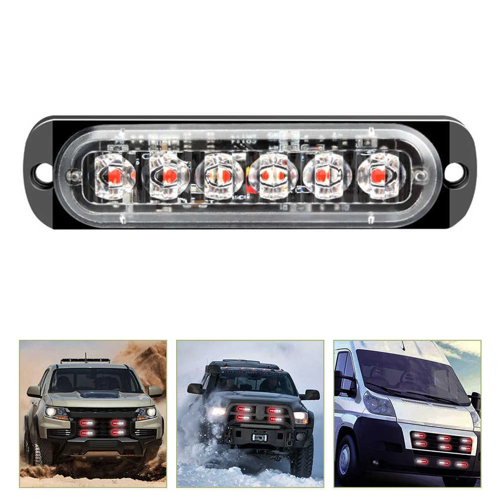 

Lights Strobelight Trucks Led Emergency Safety Flashing Boat Vehicles Truck Vehicle Beacon Powered Road Solar Warning Hideaway