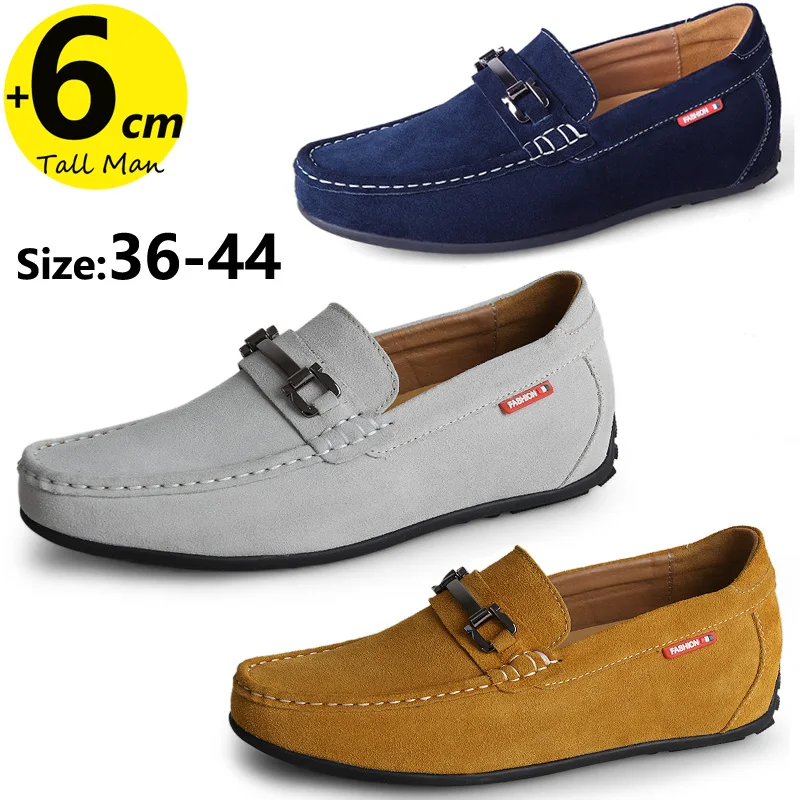 

Loafers Man Elevator Height Increase Insole 6cm Chunky Sneakers