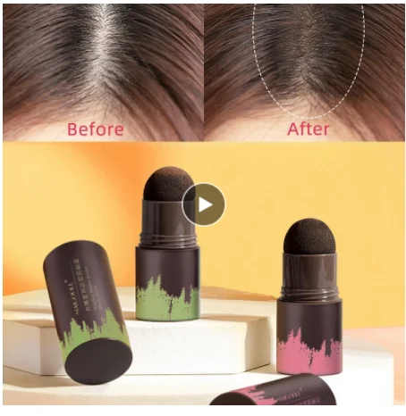 

Volumizing Hair Fluffy Powder Instantly Black Root Cover Up Natural Hair Filling Hair Line Shadow Powder Hair Concealer Coverage