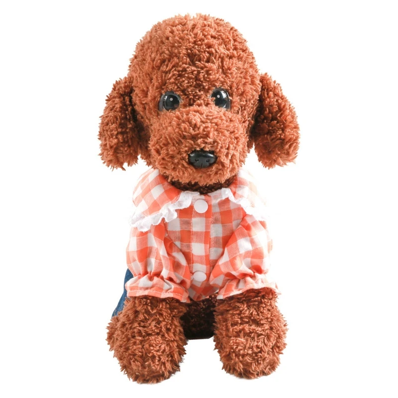 

Винтажный праздничный свитер для маленьких собак с рисунком медведя, платья для щенков разных размеров для кошек и собак