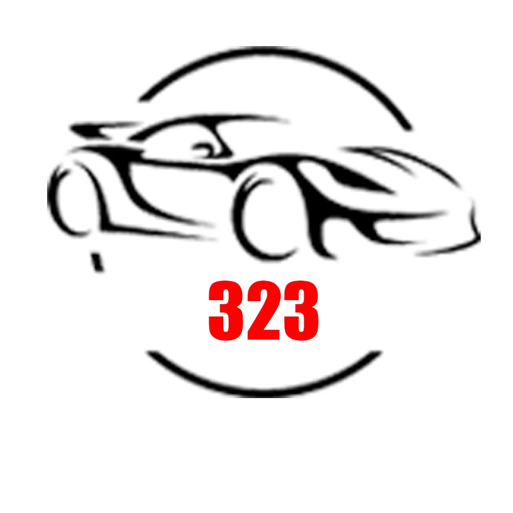 Для Mazda 323 Penutup Lampu Depan Lensa Shell из плексигласа Pengganti Kap Asli