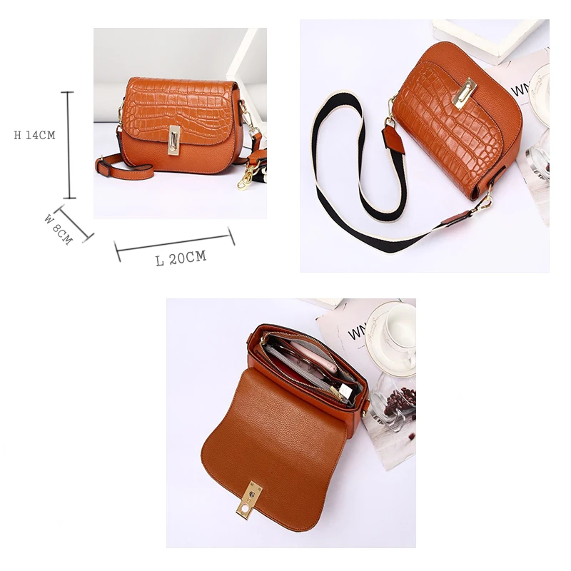 Original Style Genuine Leather Bag Girl Luxury Fashion Designer Women Shoulder Bag Crossbody High Quality Latch Bag
