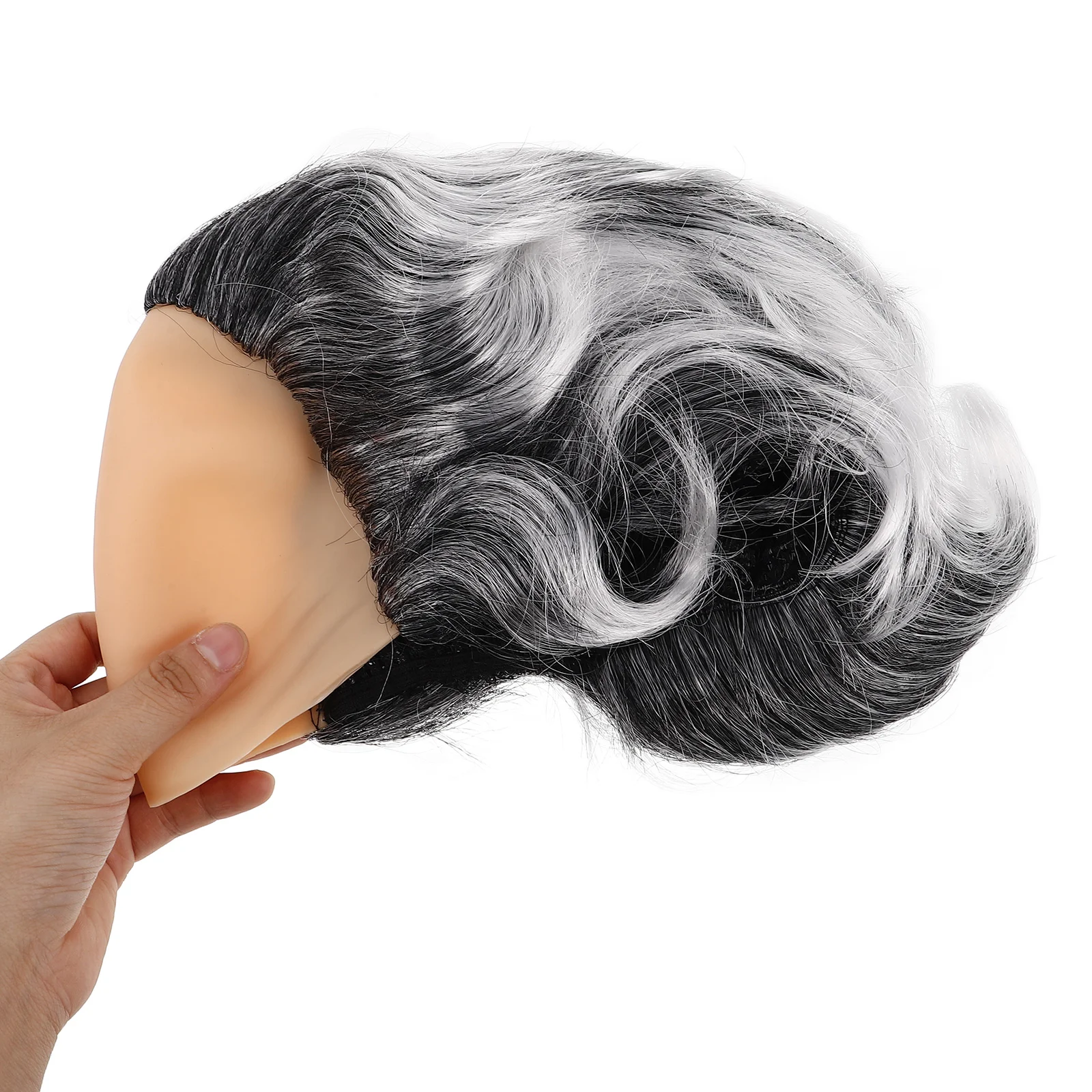 Мужские парики костюм старика взрослый забавный для лысых шапок химическое