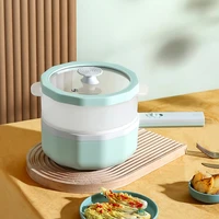 electric cooking machine household 1 2 people hot pot singledouble layer multi electric rice cooker non stick pan multifunction