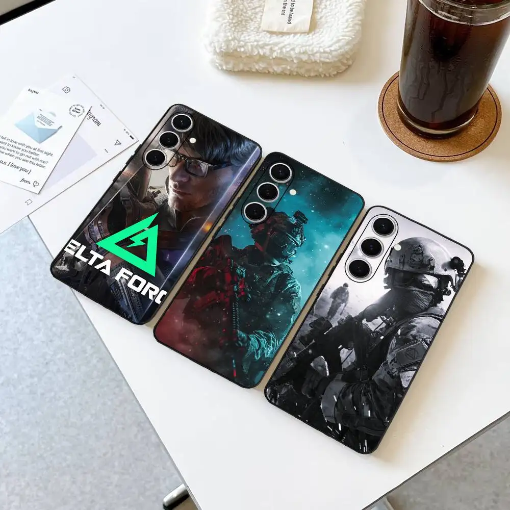 Фото Чехол для телефона с изображением тактического шутера Delta Force для Samsung S 24 Fe 25 Ultra Plus 20 Lite 21 30 22 23 24 22 Ultra 5G Fundas №3