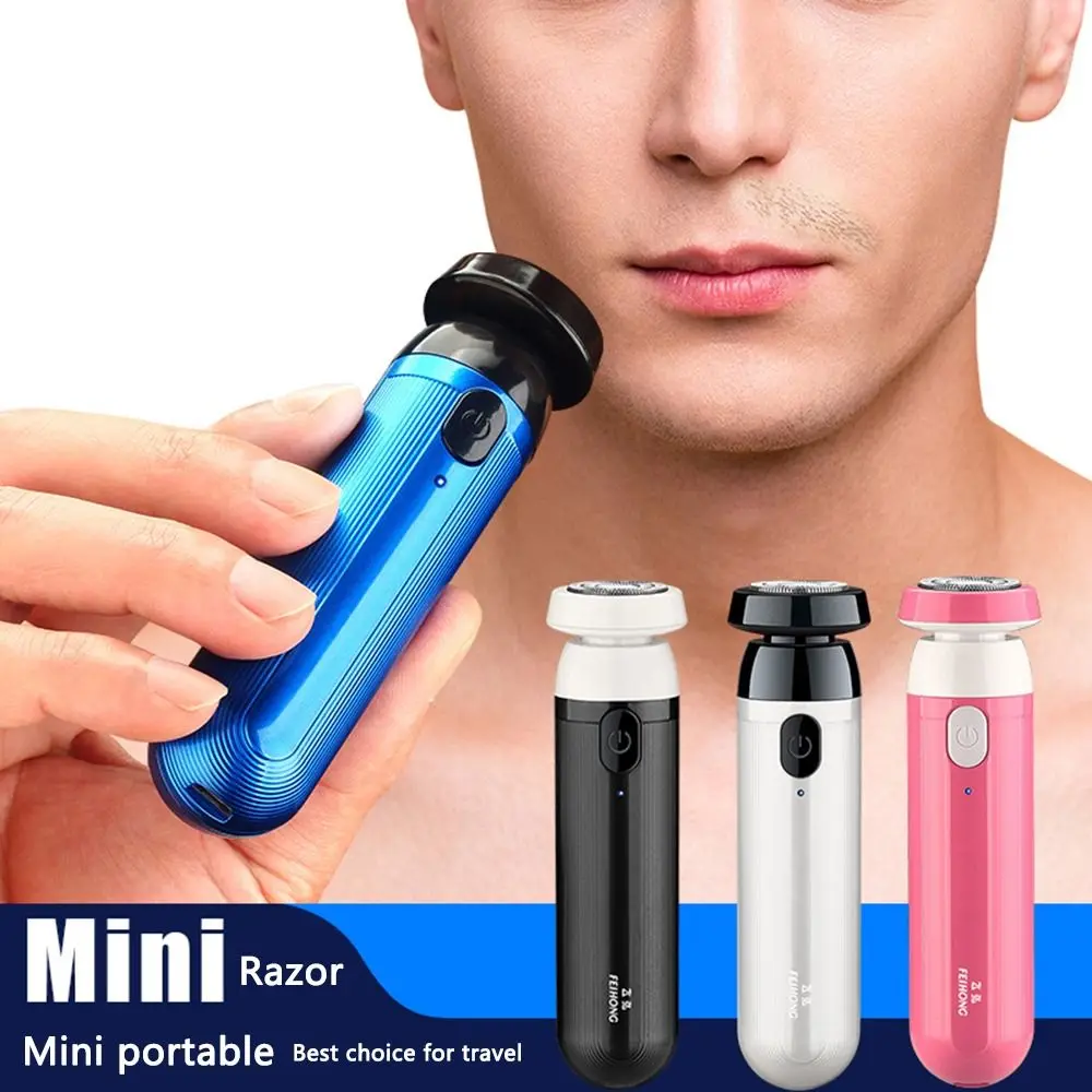 

Rechargeable Mini Man Travel Automatic Razor Electric Shaver Shaving Machine Beard Trimmer