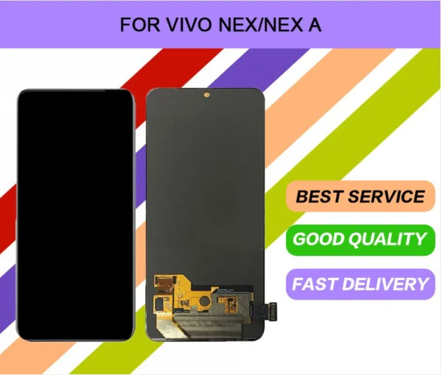 

ЖК-дисплей TFT 6,59 дюйма для Vivo Nex / Nex A / Nex S 1805, передний ЖК-дисплей, сенсорный экран, дигитайзер, новая сборка, Замена ЖК-дисплея