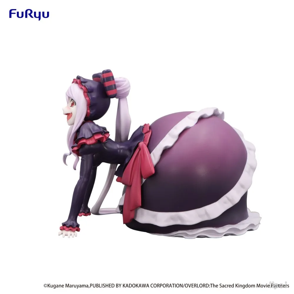 Фото В наличии FuRyu, оригинальная аниме Overlord Shalltear Bloodfallen 10,5 см, коллекционная модель игрушки, стопор для лапши, фигурка, рождественский подарок №2