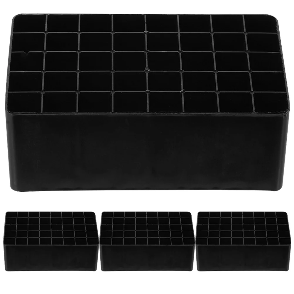 

4 Pcs Desktop Decor Pen Storage Rack Pen Holders Desk Plastic Pen Case Work Desk Decor Acrylic Pen Holder Decorate Marker Base