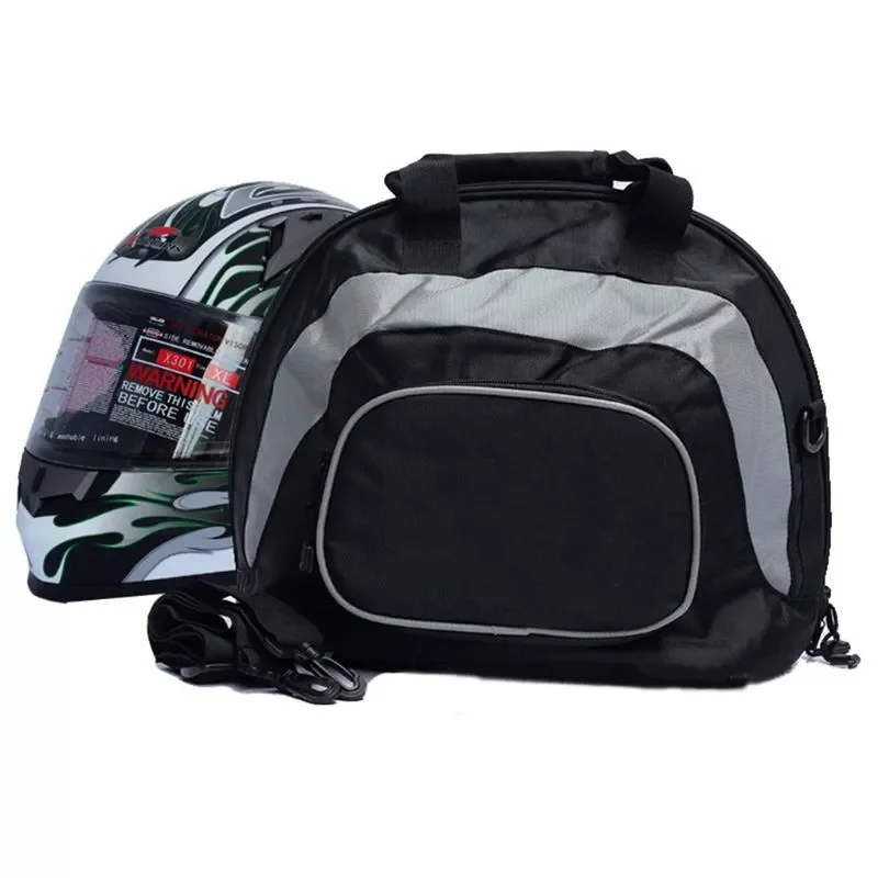 

Capacity Motorcycle Hiking Helmet Bag Waterproof Diagonal Portable Dual-use Cycling Helmet Storage Holder Soccer
