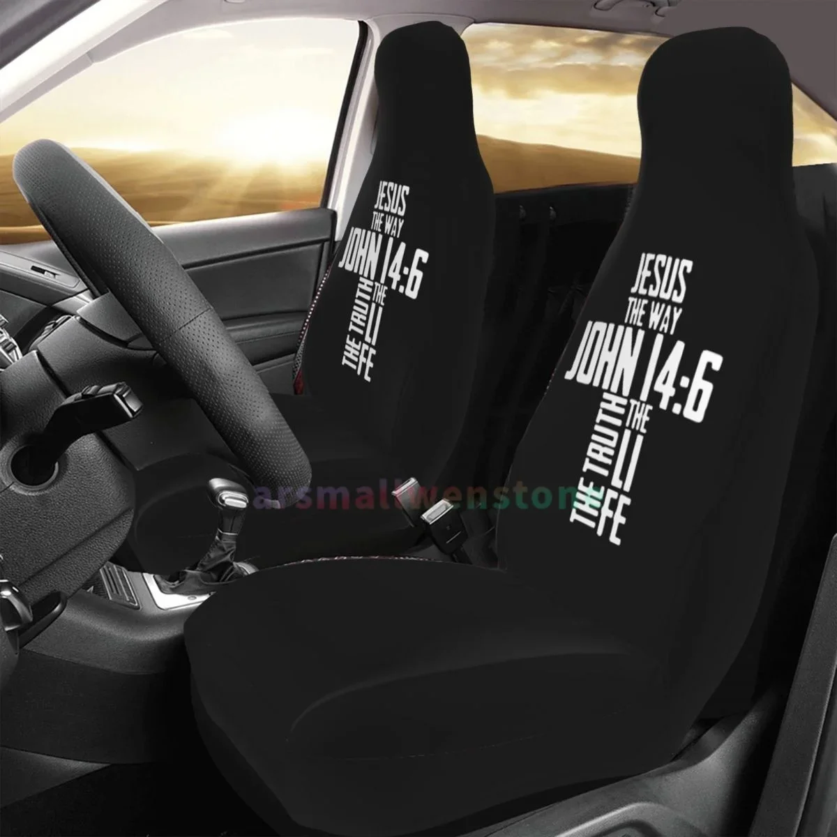 Фото Funda asiento lantero coche, cubierta protectora antiincrustante, accesorios bonitos, 2-х пирогов, el camino Leit), John №3
