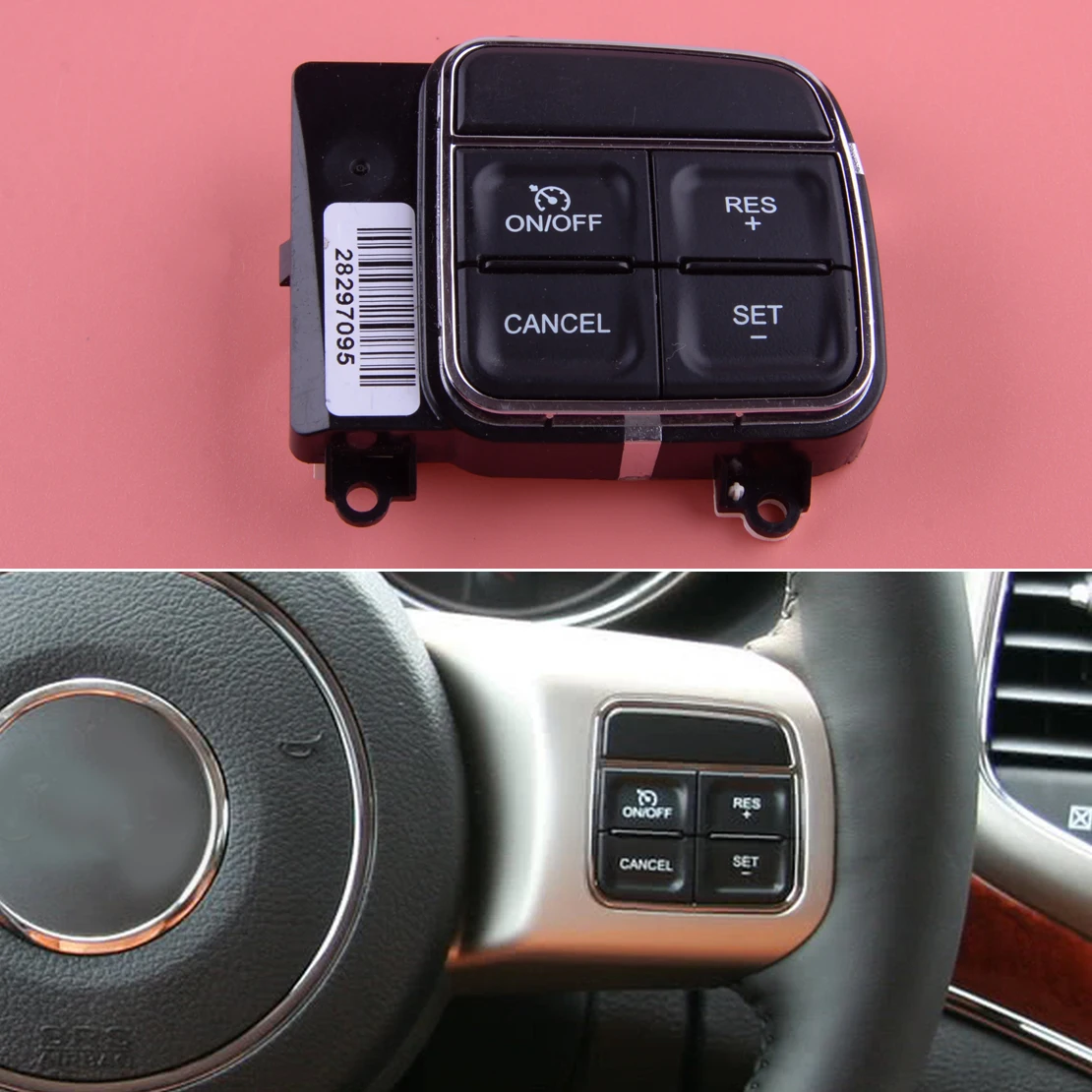 

Переключатель рулевого колеса 56046252AC, подходит для Dodge Avenger Challenger Ram 1500 2500 Chrysler 200 Jeep Compass Grand Cherokee