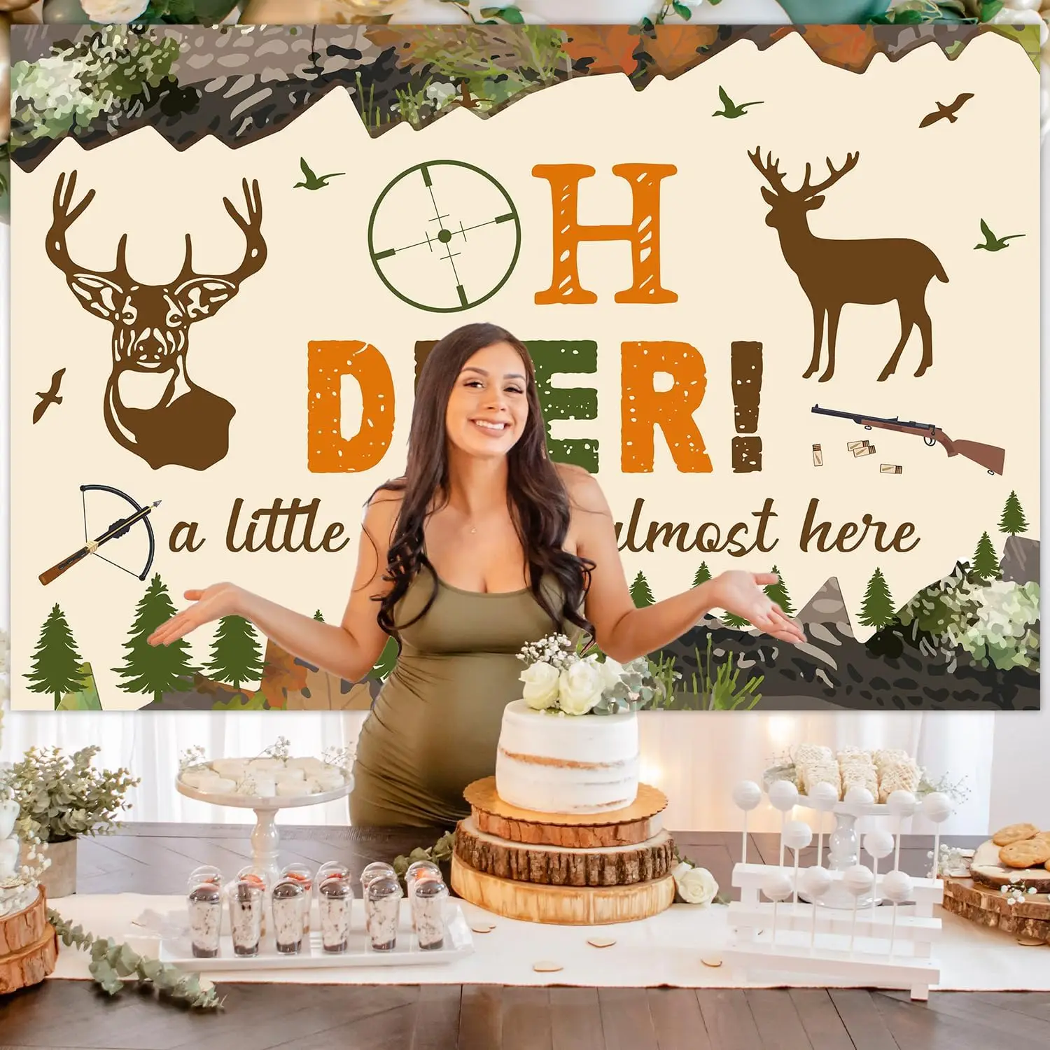 Декоративные украшения для вечеринки в честь рождения ребенка 5 х3 фута