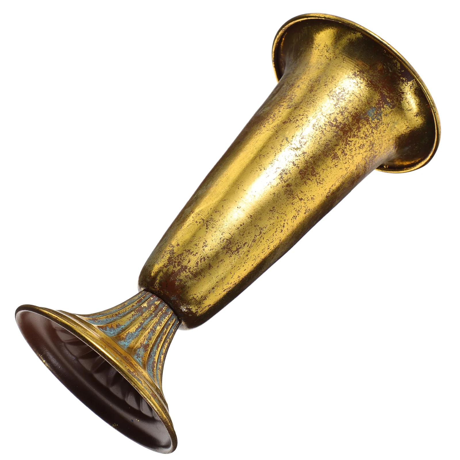 

Metal Flower Pot Plastic Wedding Flowerpots Decor Garden European Style Container Roman Iron Decorative