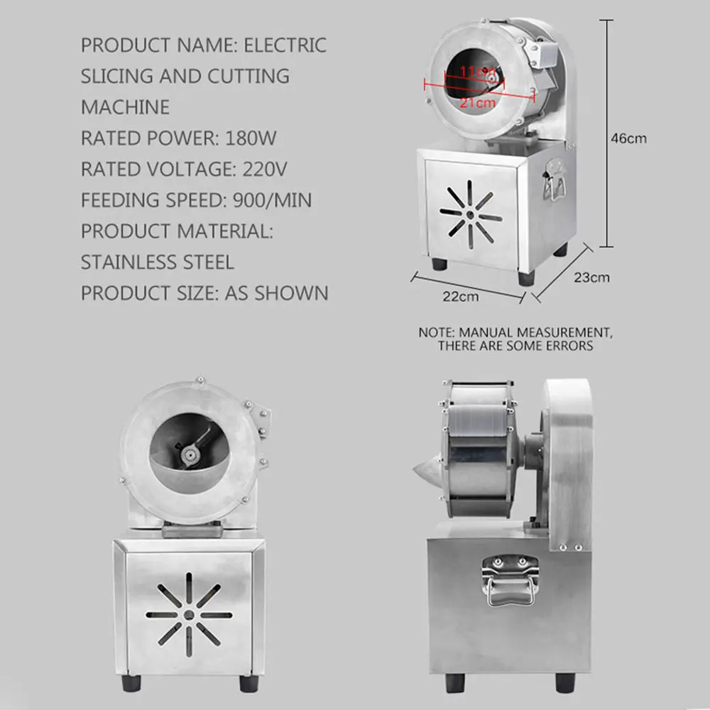 Коммерческая электрическая овощерезка слайсер автоматическая машина для