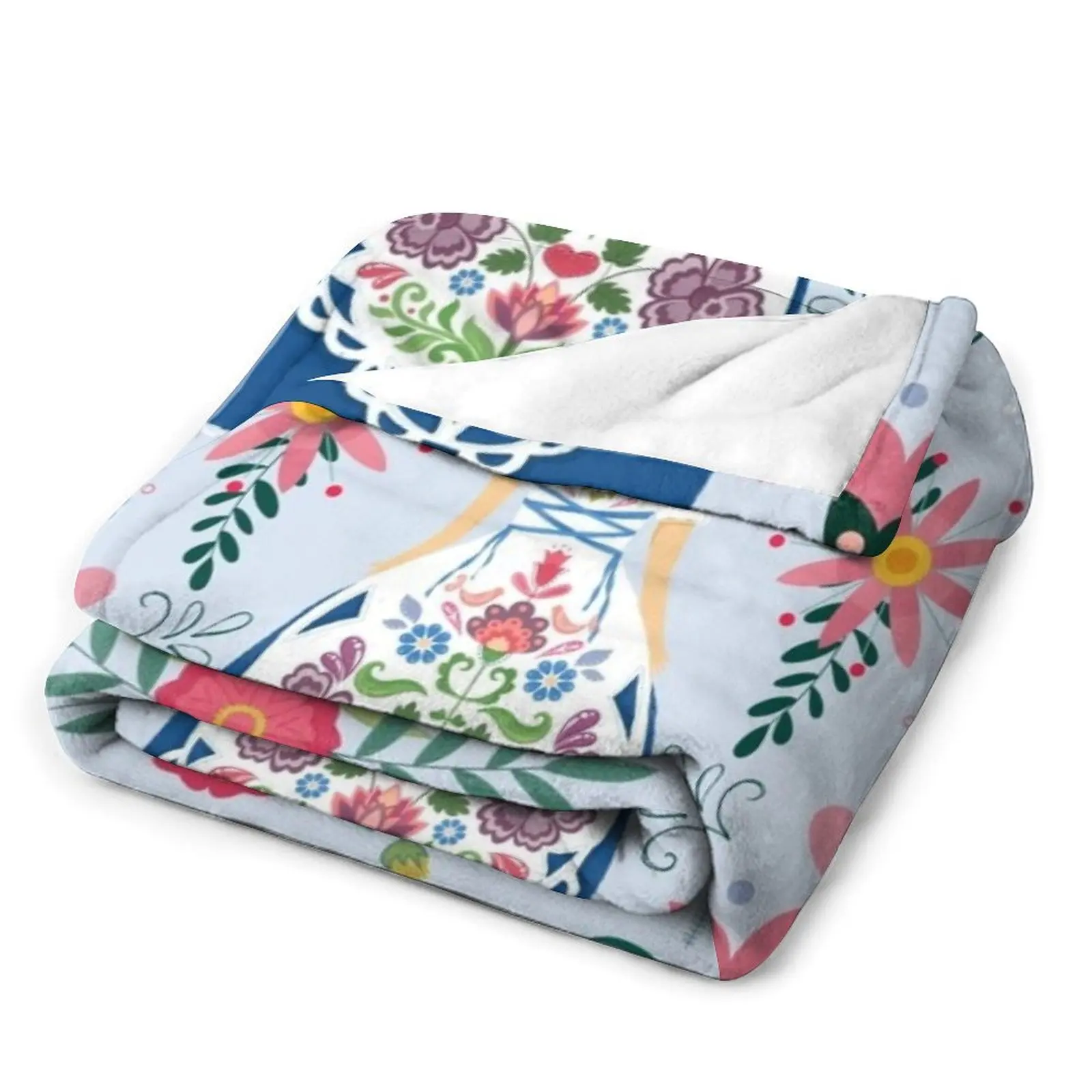 Сказочное фольклорное художественное одеяло для сада покрывала кровати