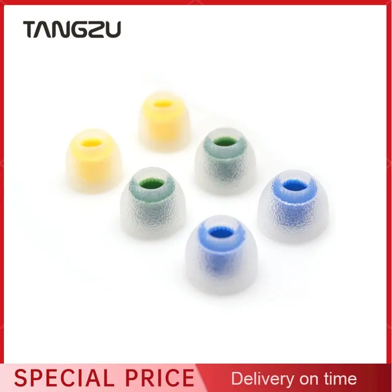 

Шумоизолирующие силиконовые насадки Tangzu Tang санкai, мягкие насадки для ушей, улучшенная четкость для WANER Princess Changle MK4 IEM
