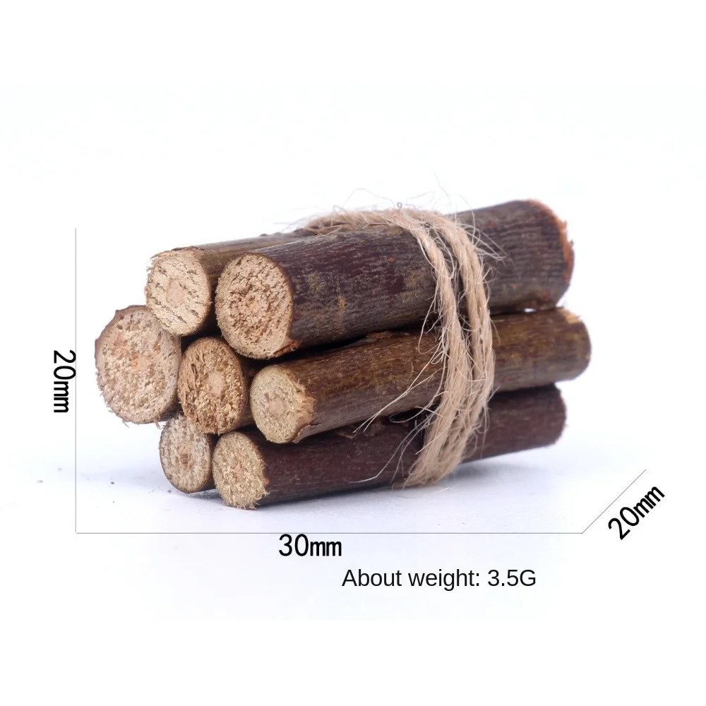 Деревянный камин для кукольного домика