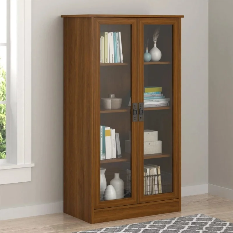 

Heirloom Storage Cabinet with 4 Shelves, Cherry